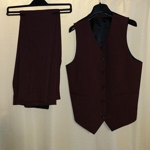 Mens ASOS Slim Suit Pant and Vest